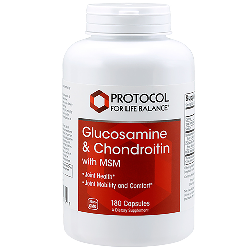 Product image for Glucosamine and Chondroitin + MSM.