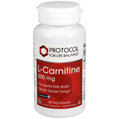 L-Carnitine 500mg 60 capsules
