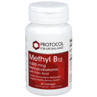 Methyl B-12 5000mcg 60 lozenges