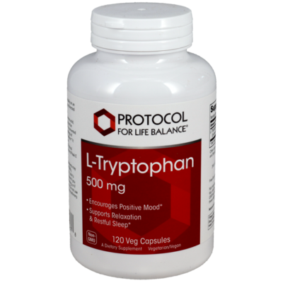 L-Tryptophan 500mg (120 capsules)