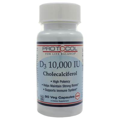 Vitamin D3 10,000IU Cholecalciferol 90 capsules