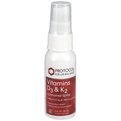 Vitamin D3 and K2 Liposomal Spray 2 ounces