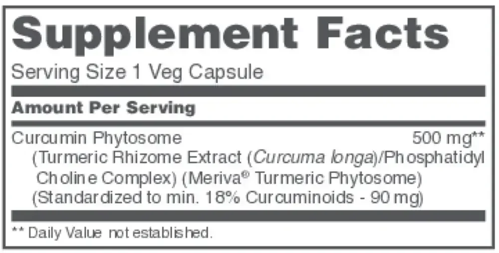 Product image for Curcumin PC.