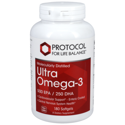 Ultra Omega-3 500EPA/250DHA 180 Softgels