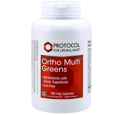 Ortho Multi Greens Iron-Free 180 capsules