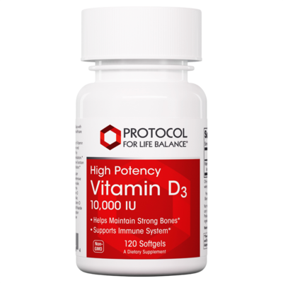 Vitamin D3 10,000IU 120 Softgels