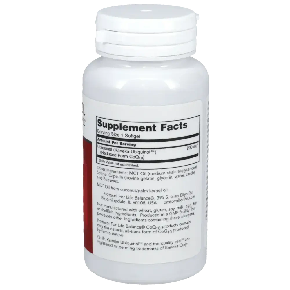 Product image for Ubiquinol 200mg.