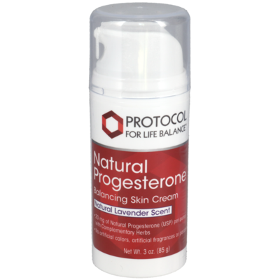 Progesterone Cream w/Lavender 85 Grams
