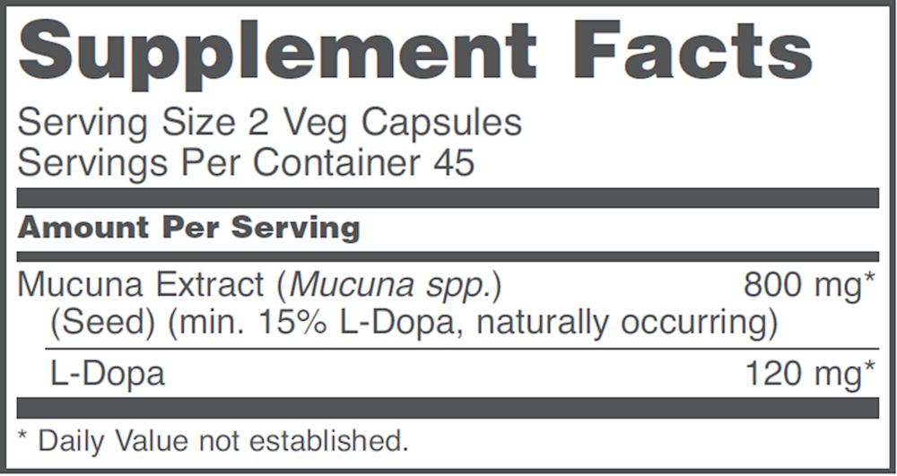 Product image for Mucuna Pruriens.
