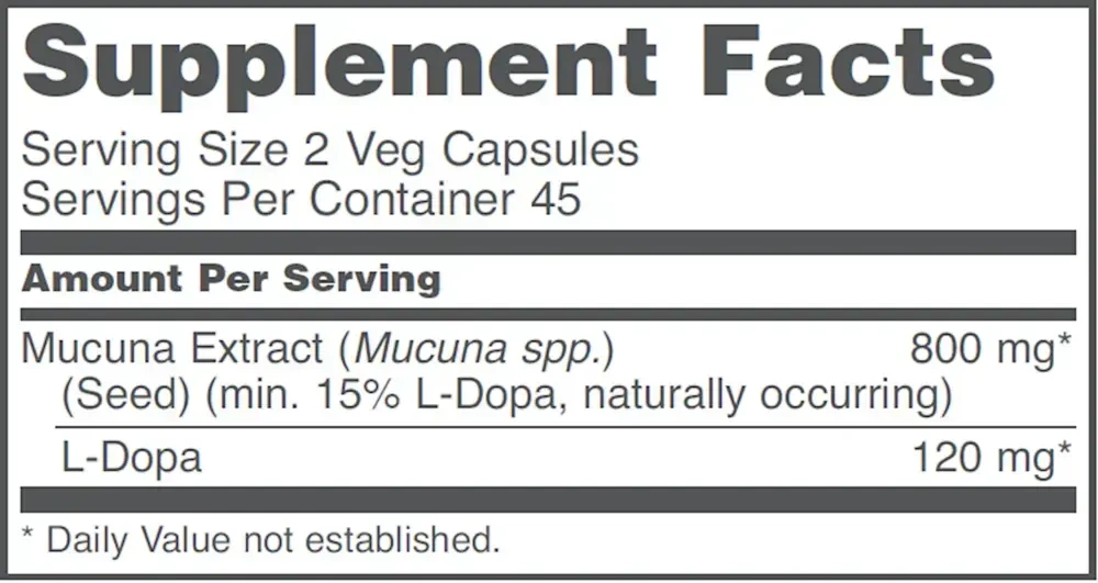 Product image for Mucuna Extract.