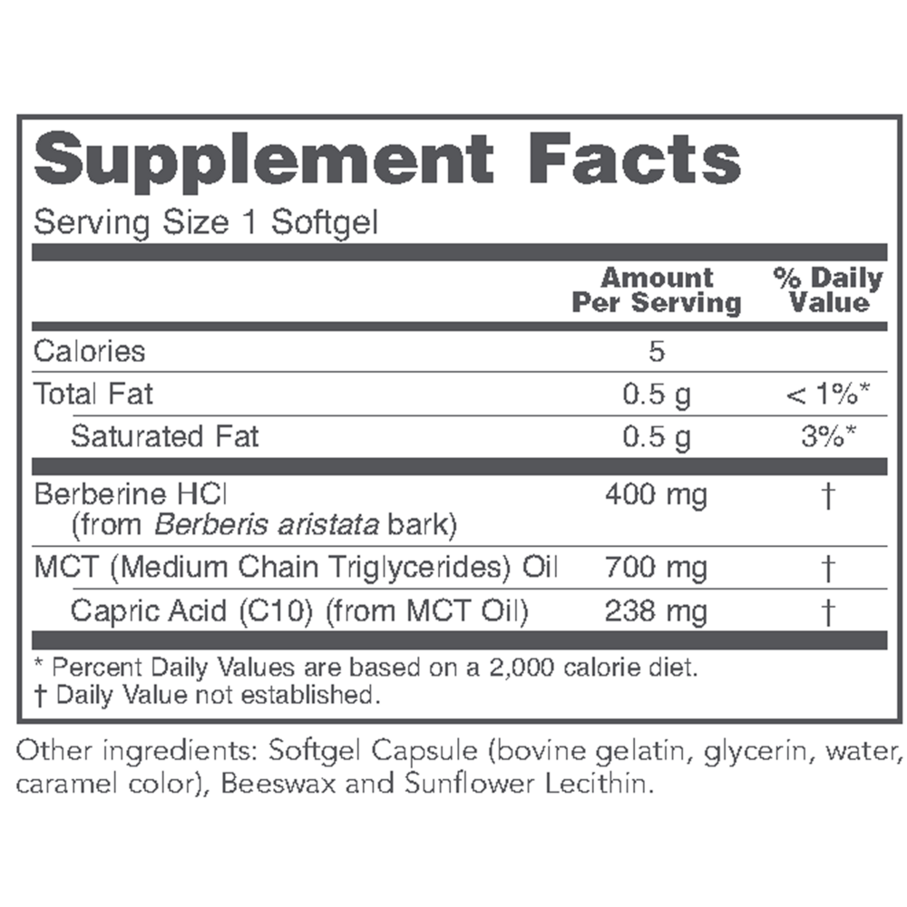 Product image for Glucose Management w/ Berberine HCL.