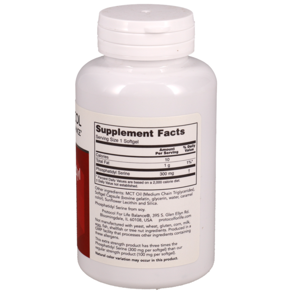 Product image for Phosphatidyl Serine 300mg.