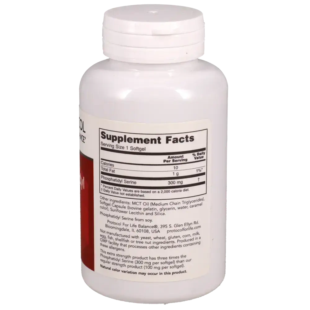 Product image for Phosphatidyl Serine 300mg.