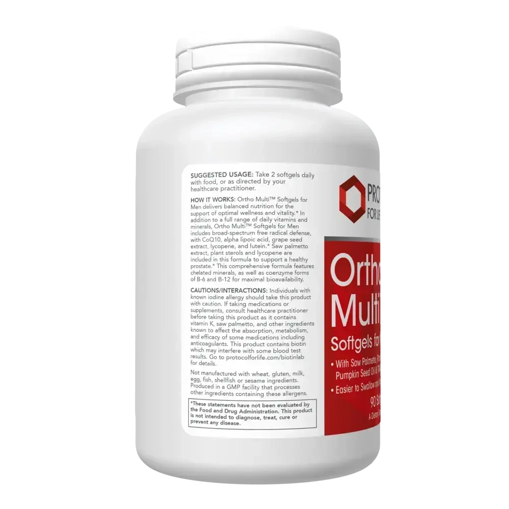 Product image for Ortho Multi for Men.
