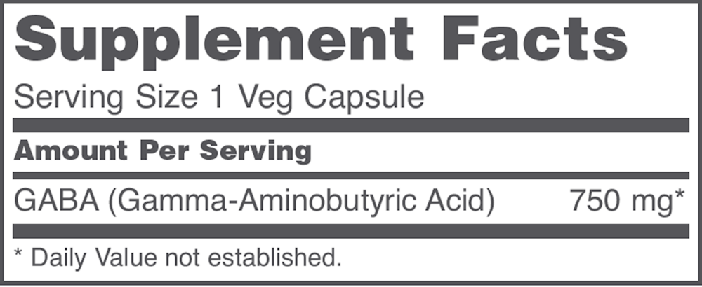 Product image for Gaba 750mg.