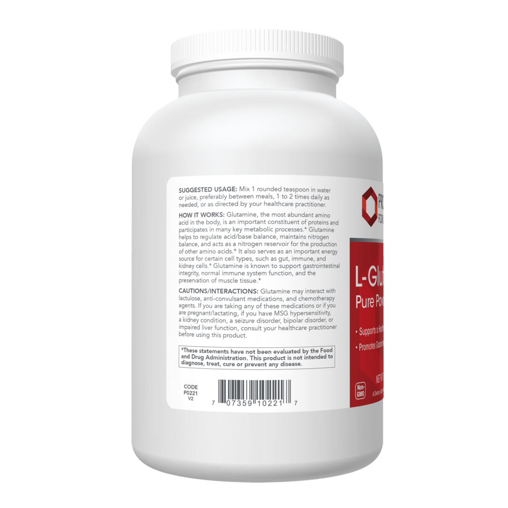 Product image for L-Glutamine Powder.