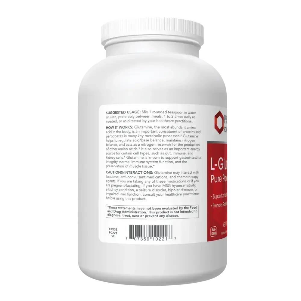 Product image for L-Glutamine Powder.