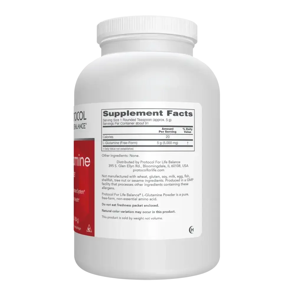 Product image for L-Glutamine Powder.