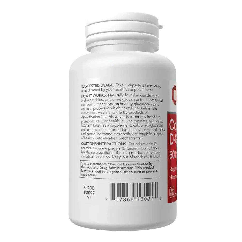 Product image for Calcium D-Glucarate.