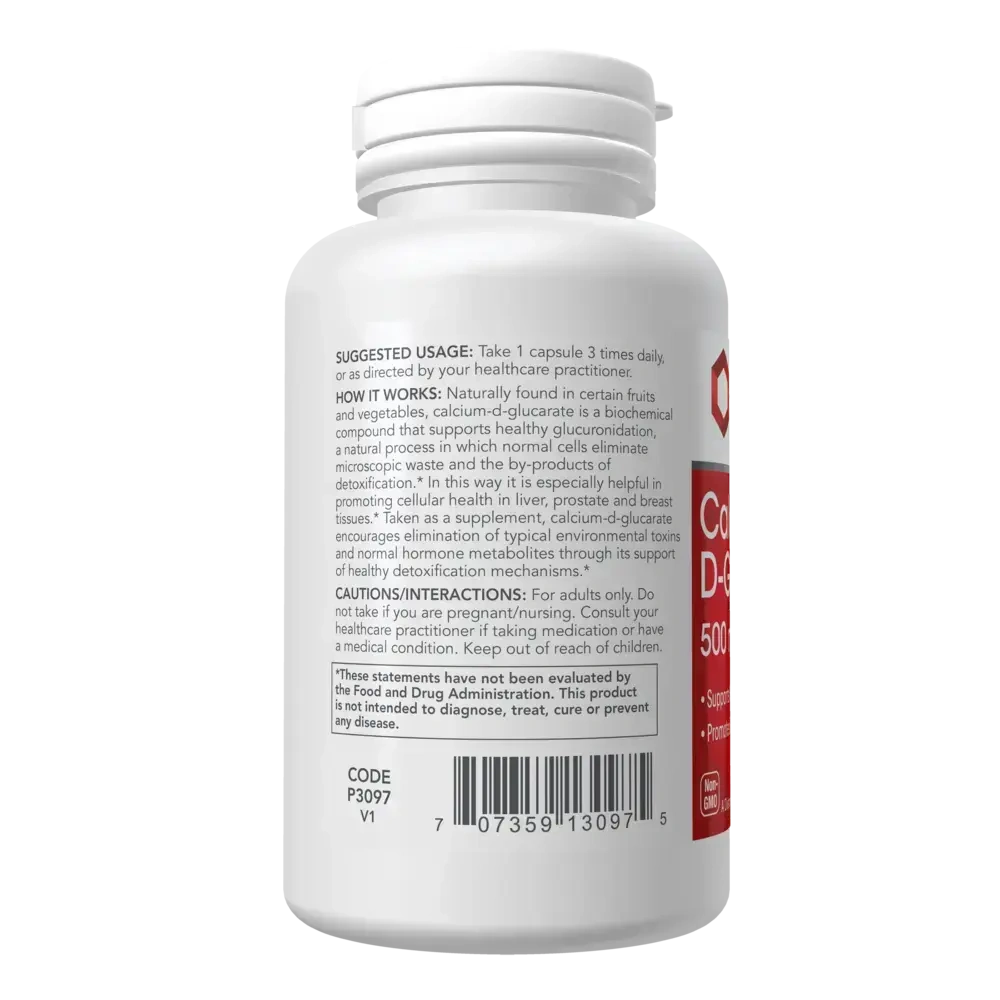 Product image for Calcium D-Glucarate.