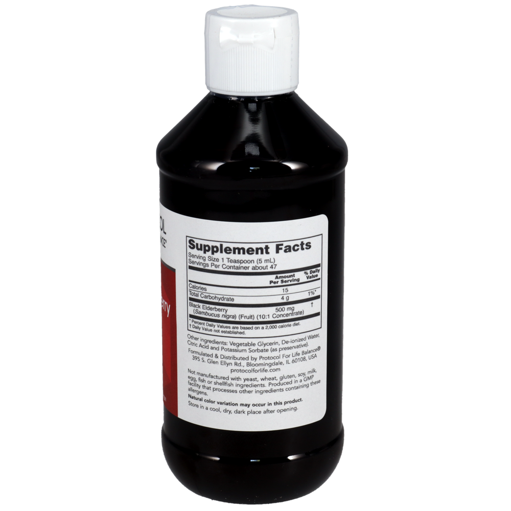 Product image for Sambucus Black Elderberry Liquid.