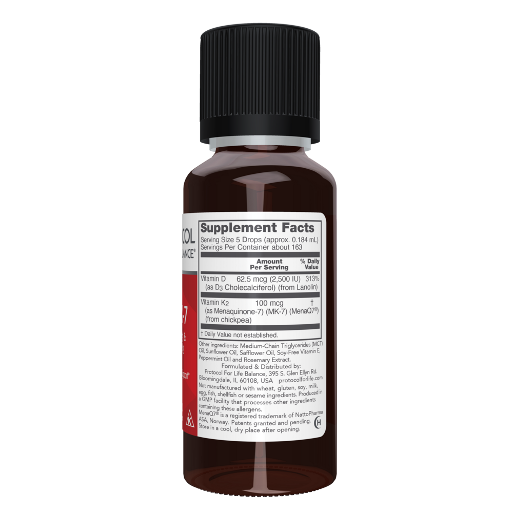 Product image for Liquid Vitamin D3 &amp; MK-7.