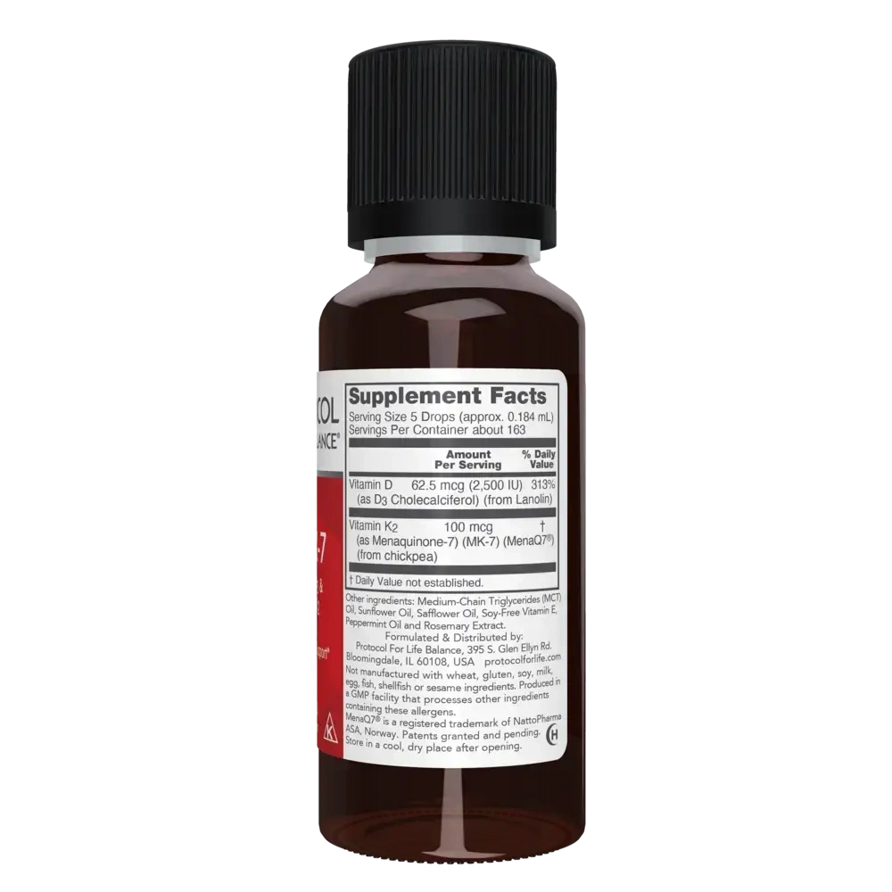 Product image for Liquid Vitamin D3 &amp; MK-7.