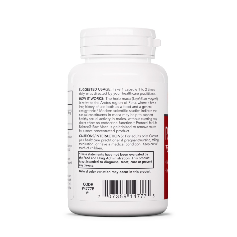 Product image for MACA 750mg.
