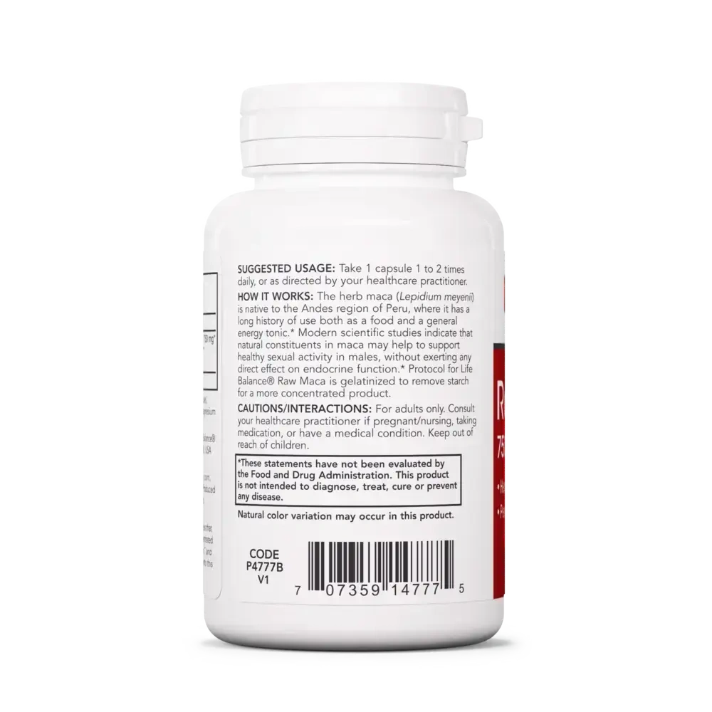 Product image for MACA 750mg.