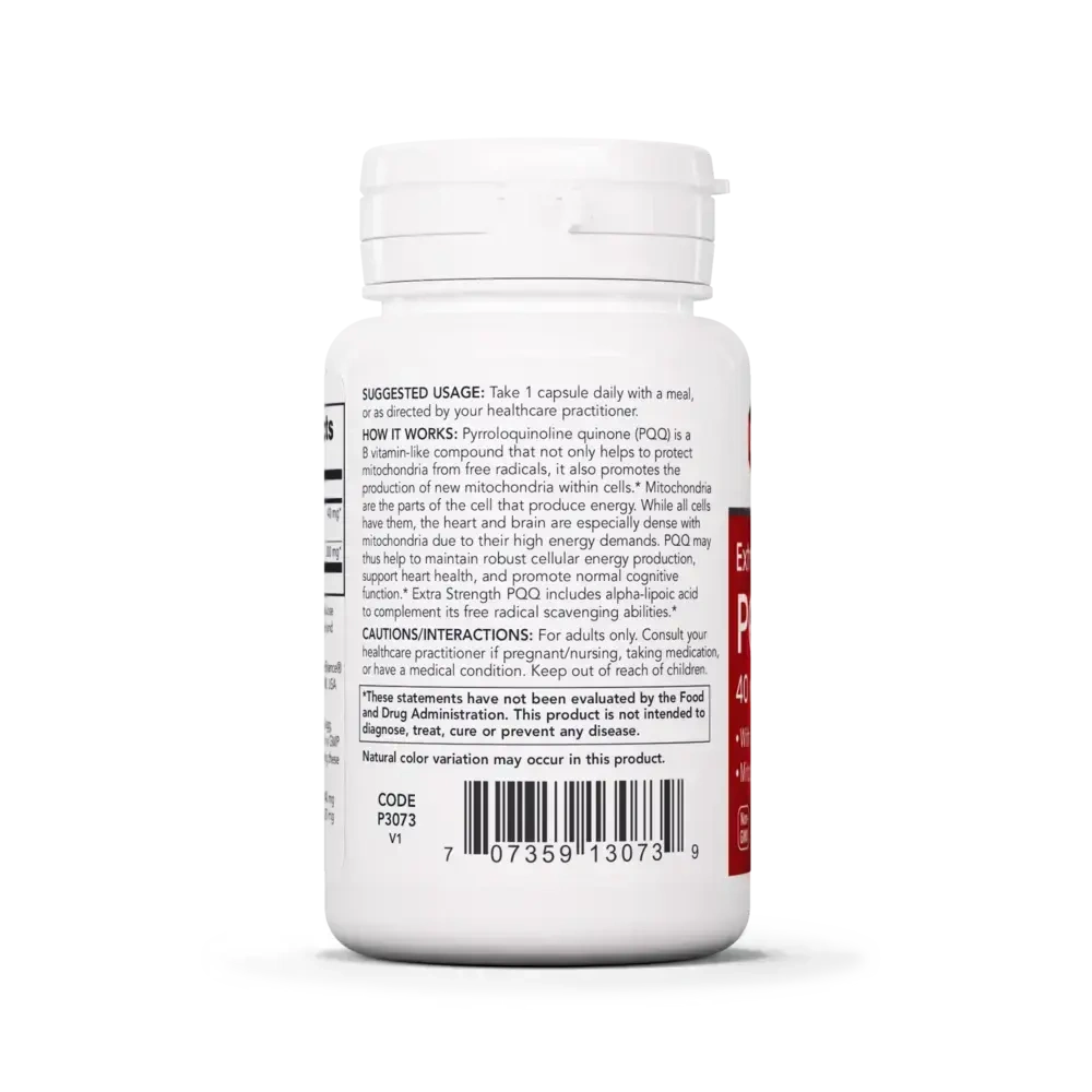 Product image for Extra Strength PQQ 40mg.