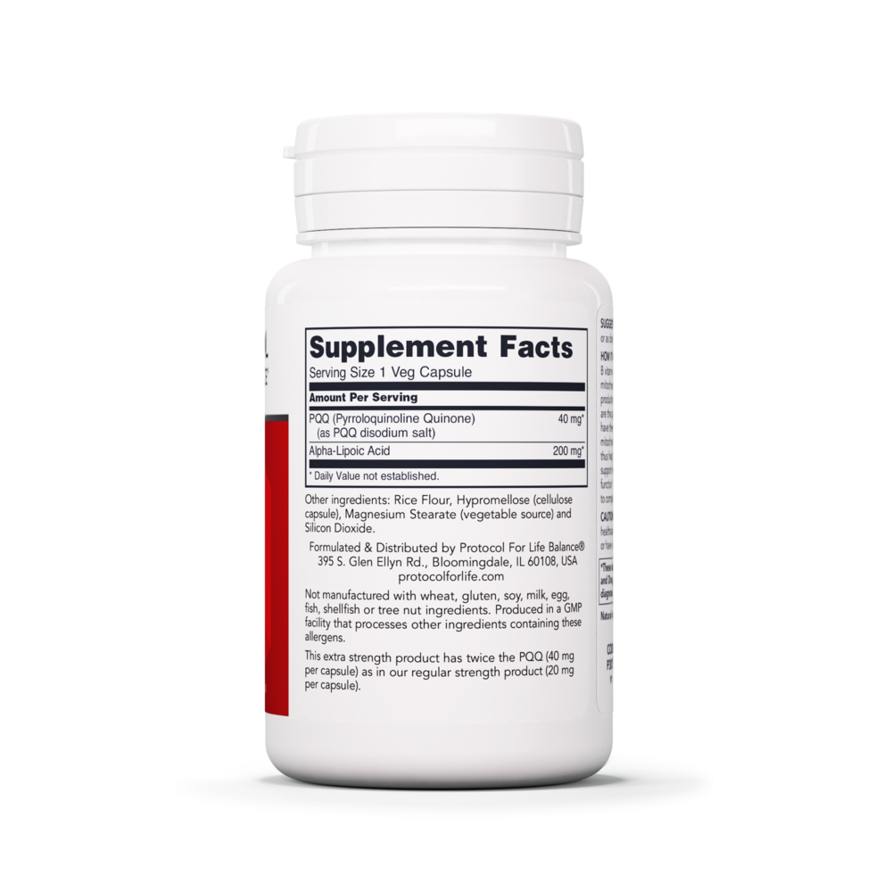 Product image for Extra Strength PQQ 40mg.