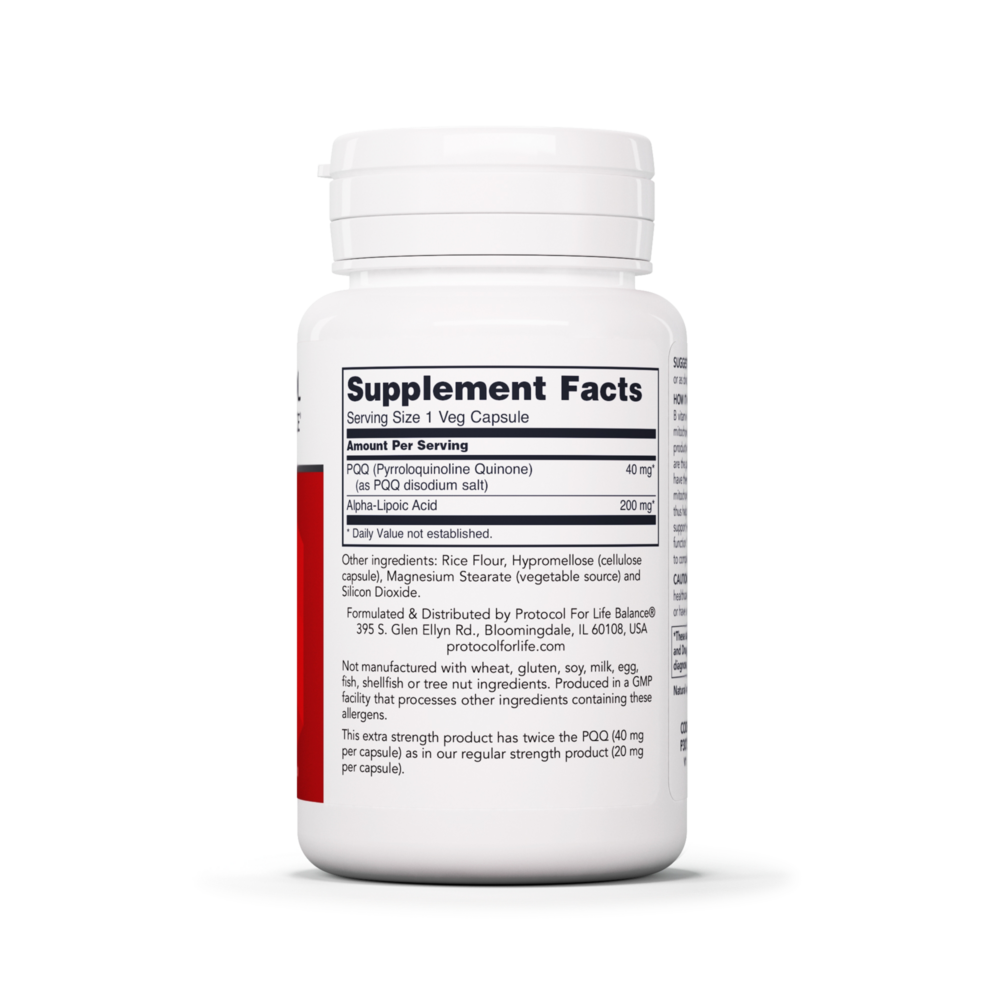 Product image for Extra Strength PQQ 40mg.