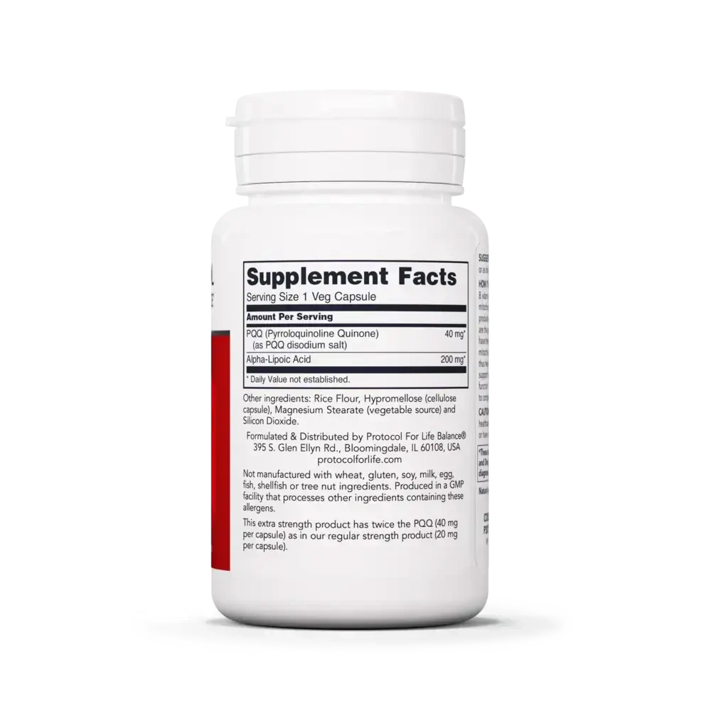 Product image for Extra Strength PQQ 40mg.