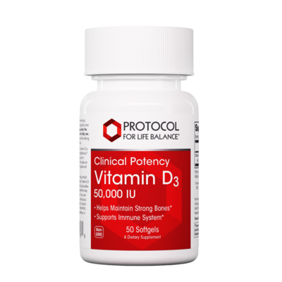 Vitamin D3 50,000 IU 50 Softgels