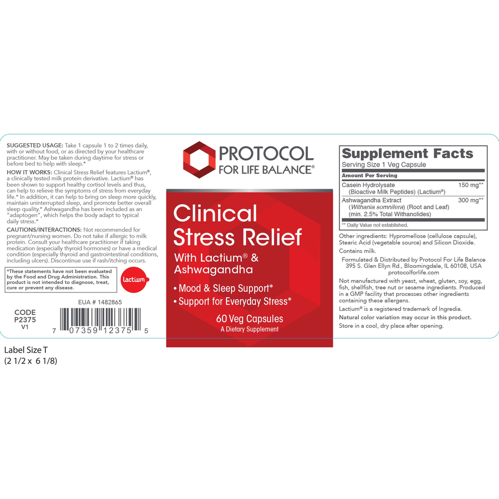 Product image for Clinical Stress Relief.