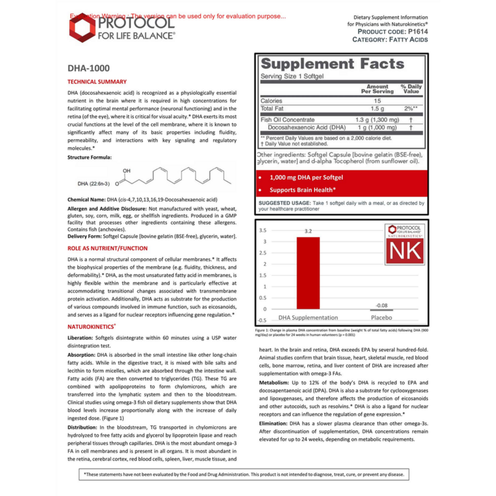 Product image for DHA-1000.