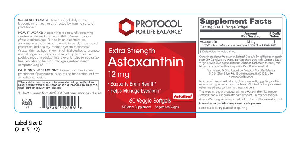 Product image for Astaxanthin 12mg.