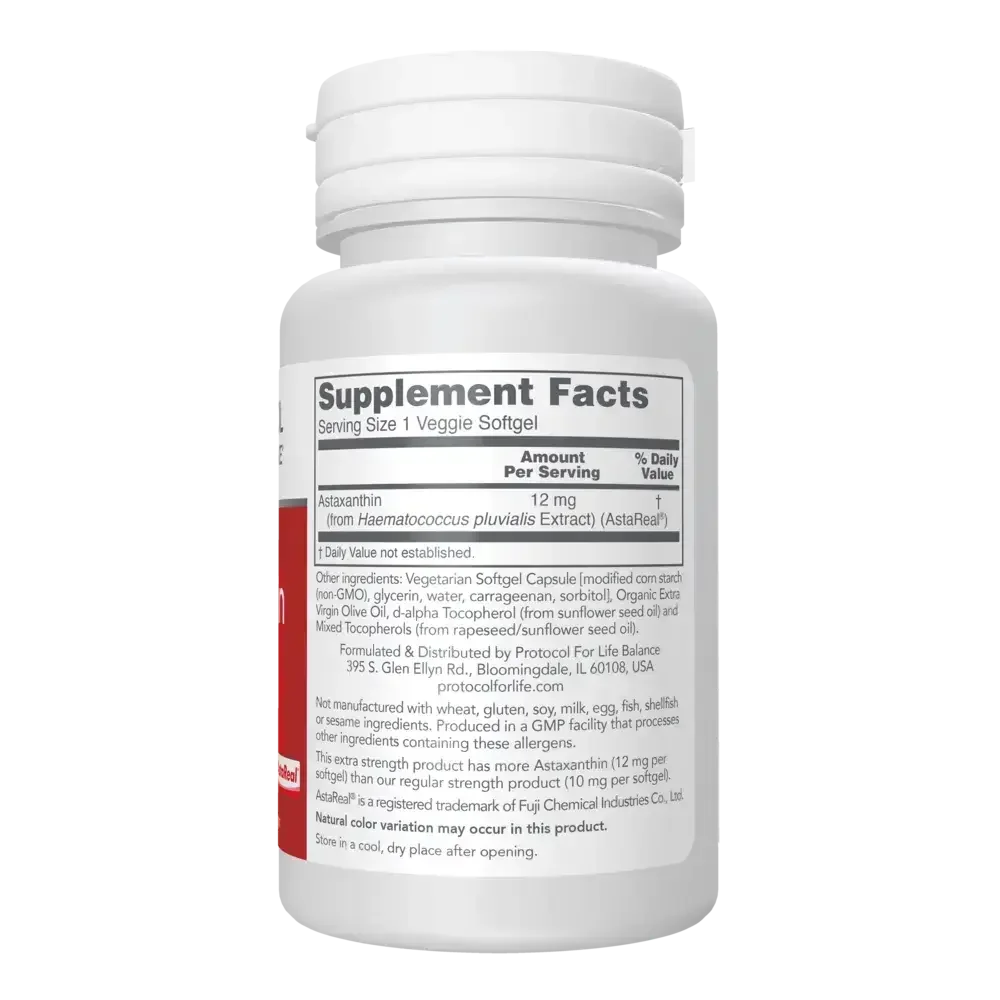 Product image for Astaxanthin 12mg.