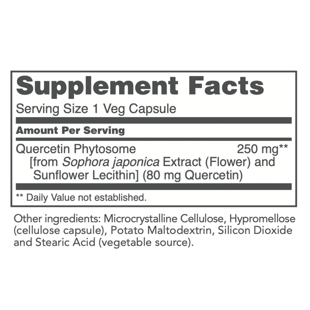 Product image for Quercetin Phospholipid 250mg.