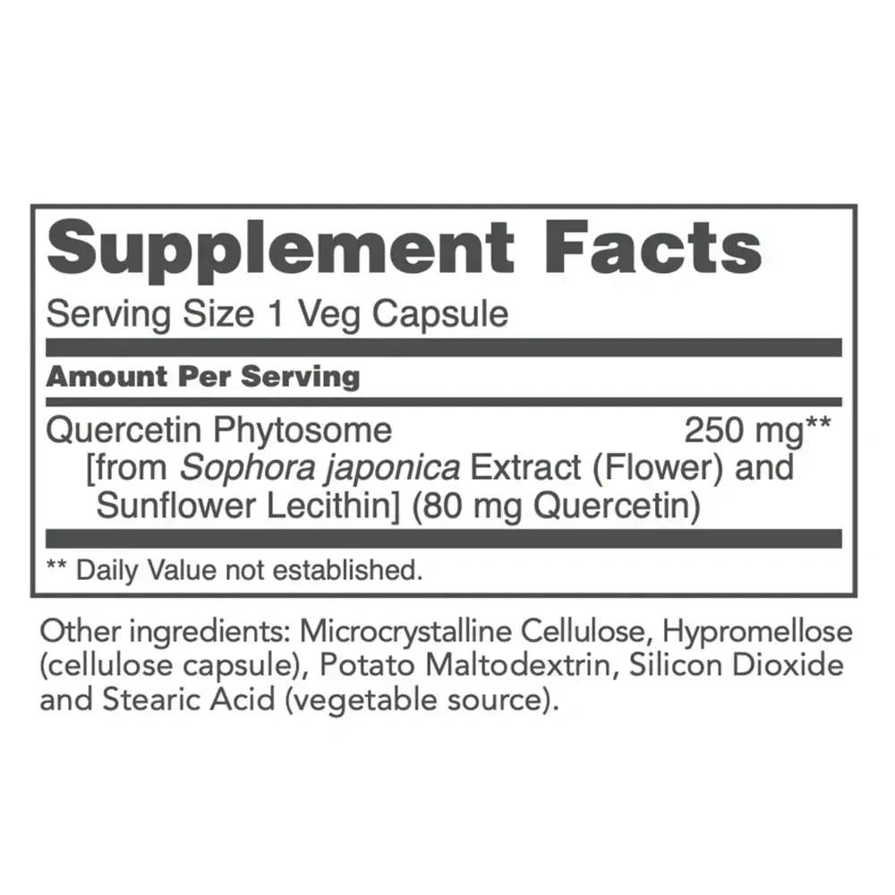 Product image for Quercetin Phospholipid 250mg.