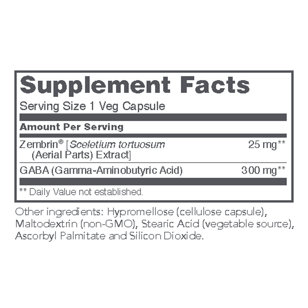 Product image for Sceletium Extract as Zembrin® 25 mg.