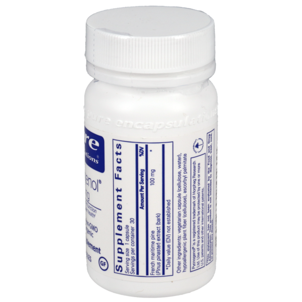 Product image for Pycnogenol 100mg.