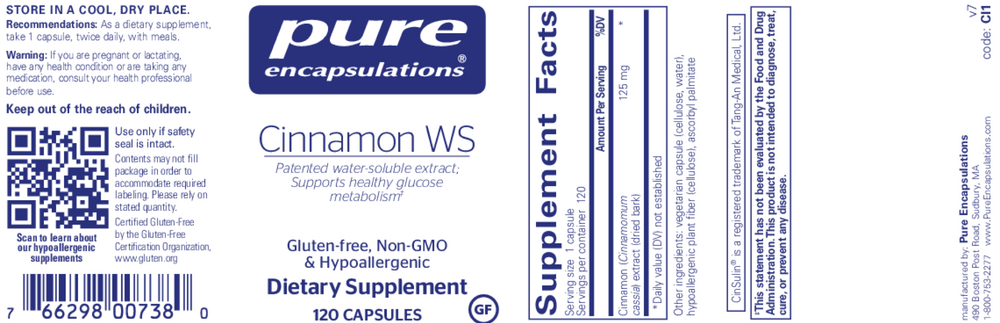 Product image for Cinnamon WS.