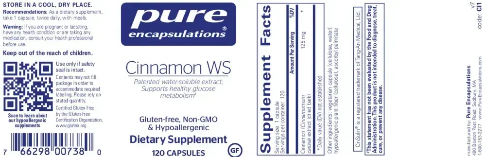 Product image for Cinnamon WS.