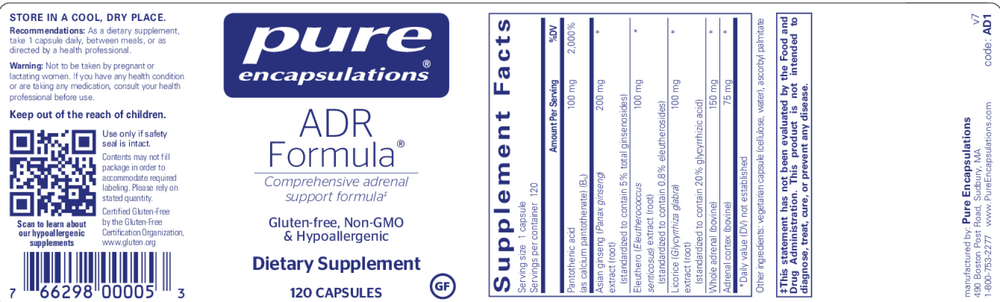 Product image for ADR Formula.