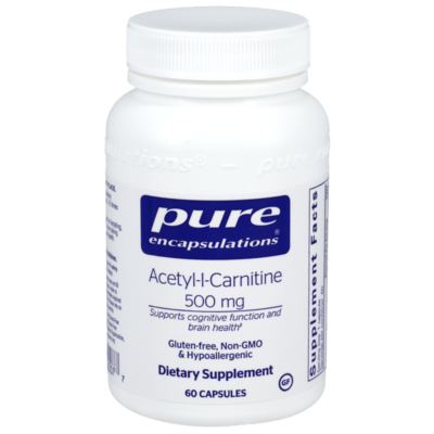 Acetyl-L-Carnitine 500mg 60 capsules