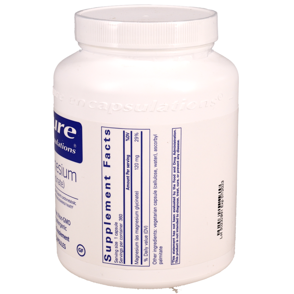 Product image for Magnesium Glycinate, 120 mg.