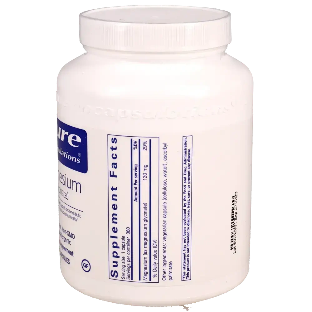 Product image for Magnesium Glycinate, 120 mg.