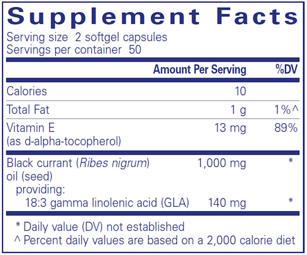 Product image for Black Currant Seed.