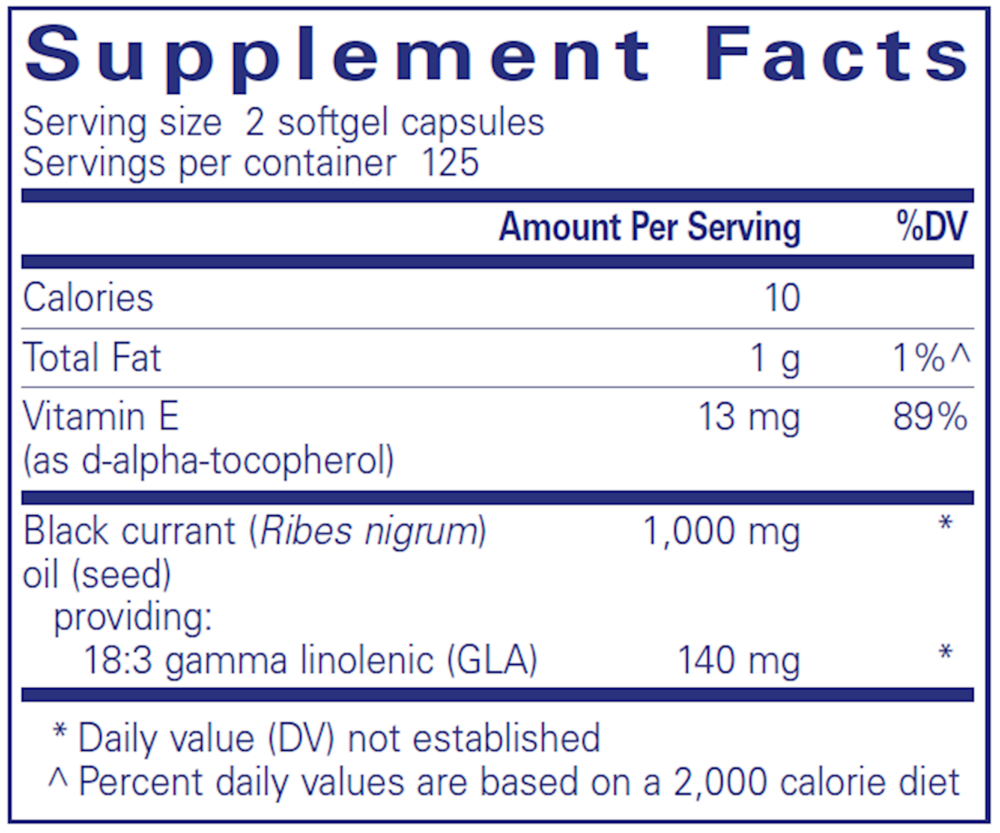 Product image for Black Currant Seed.